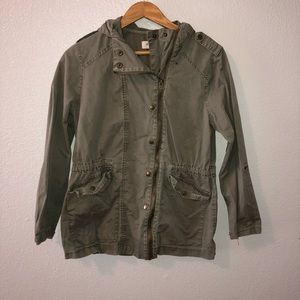 charlotte russe green jacket
